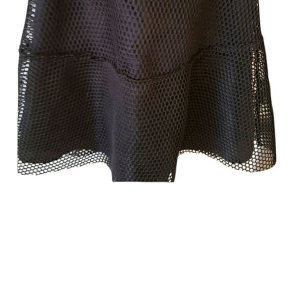 Finn clover Black Mesh Sleeveless dress sz XS - Picture 5 of 7